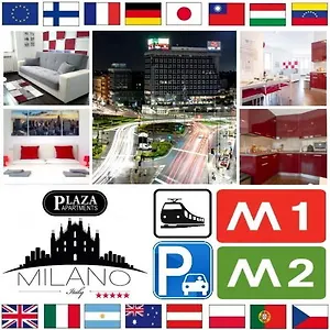 Apartment Panoramic Plaza -loreto 1, Milan